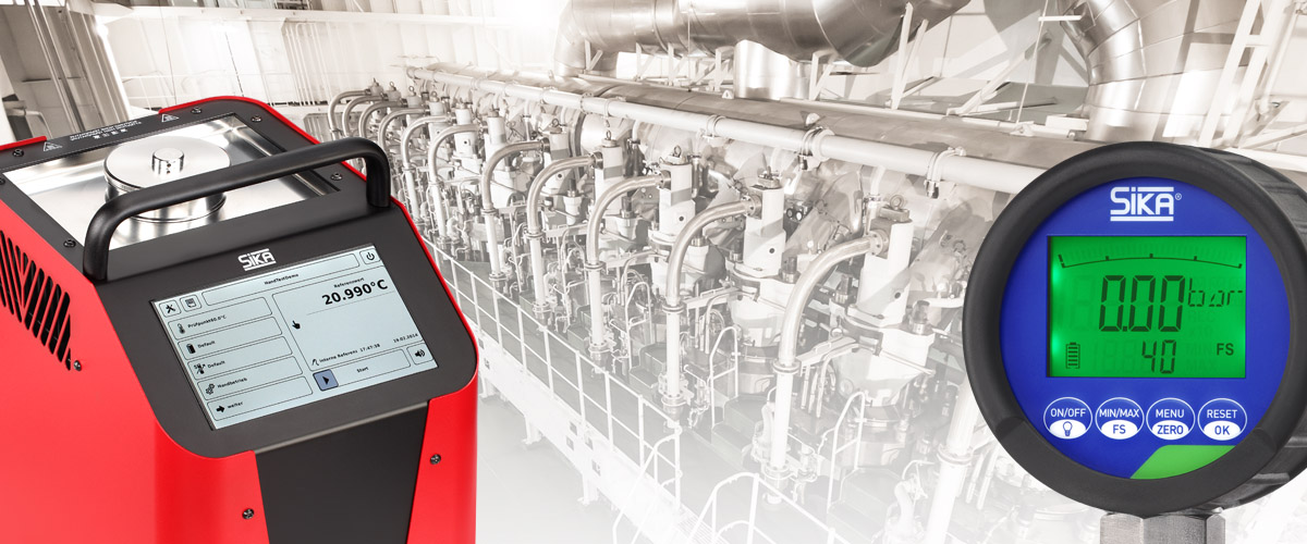 SIKA 校準解決方案 - 用於溫度和壓力